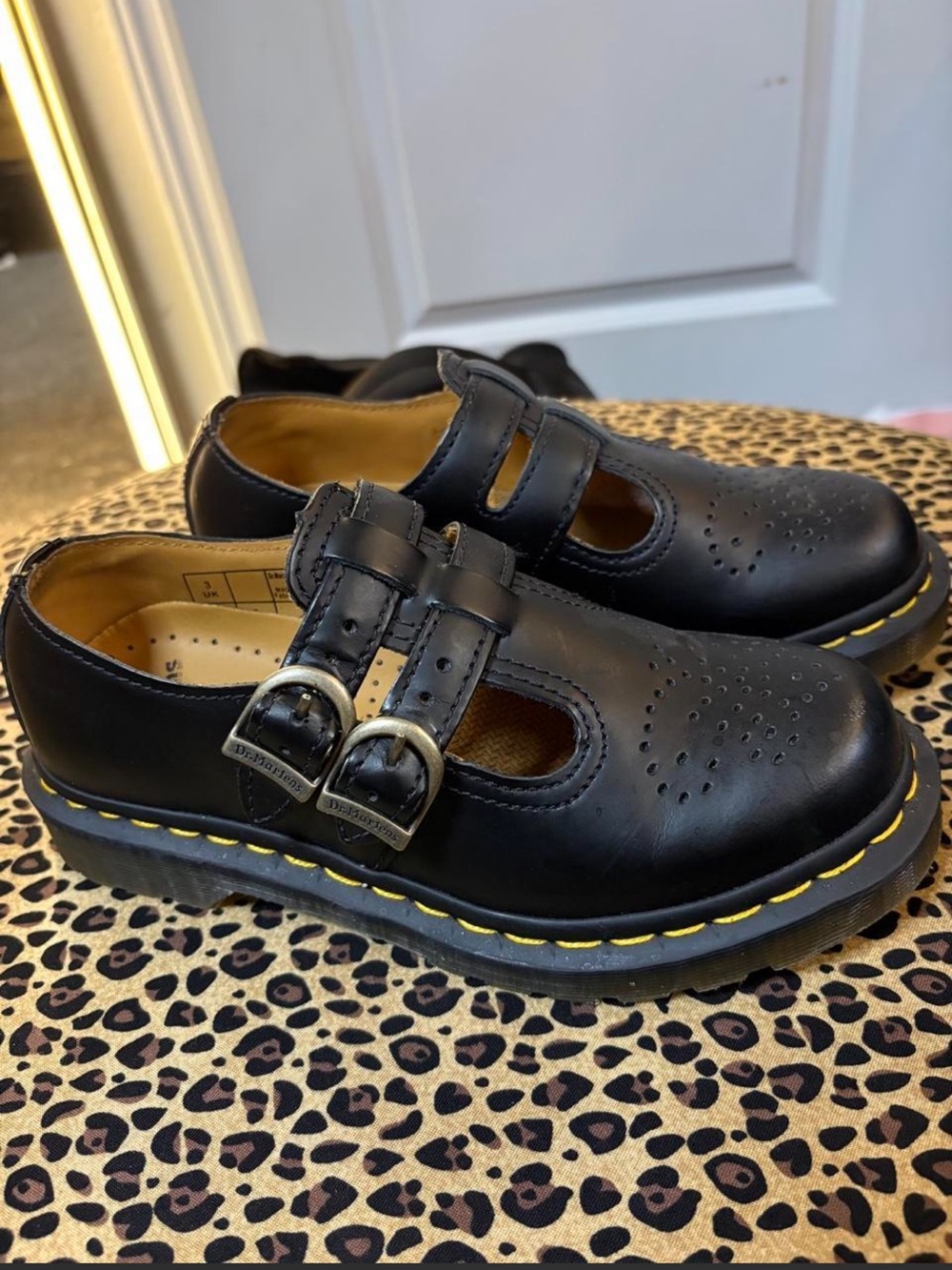 Dr Marten Mary Jane leather shoes